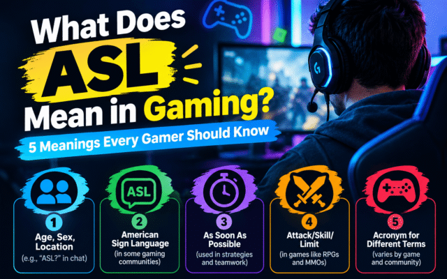What Does ASL Mean in Gaming? 5 Meanings Every Gamer Should Know