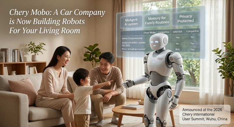 Chery Mobo Robot: Features, Price & Pre-Order Guide (2026)