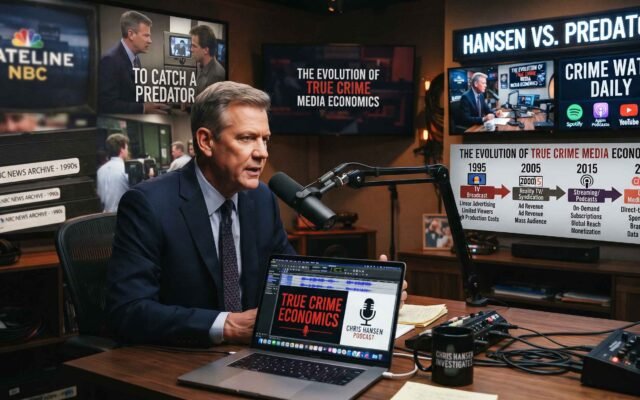 The Evolution of True Crime Media Economics: What Chris Hansen Teaches Us About Monetizing Investigative Journalism