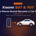 Xiaomi SU7 and YU7: How a Phone Brand Became a Car Brand