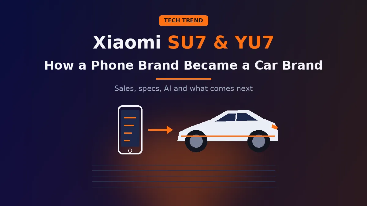 Xiaomi SU7 and YU7: How a Phone Brand Became a Car Brand